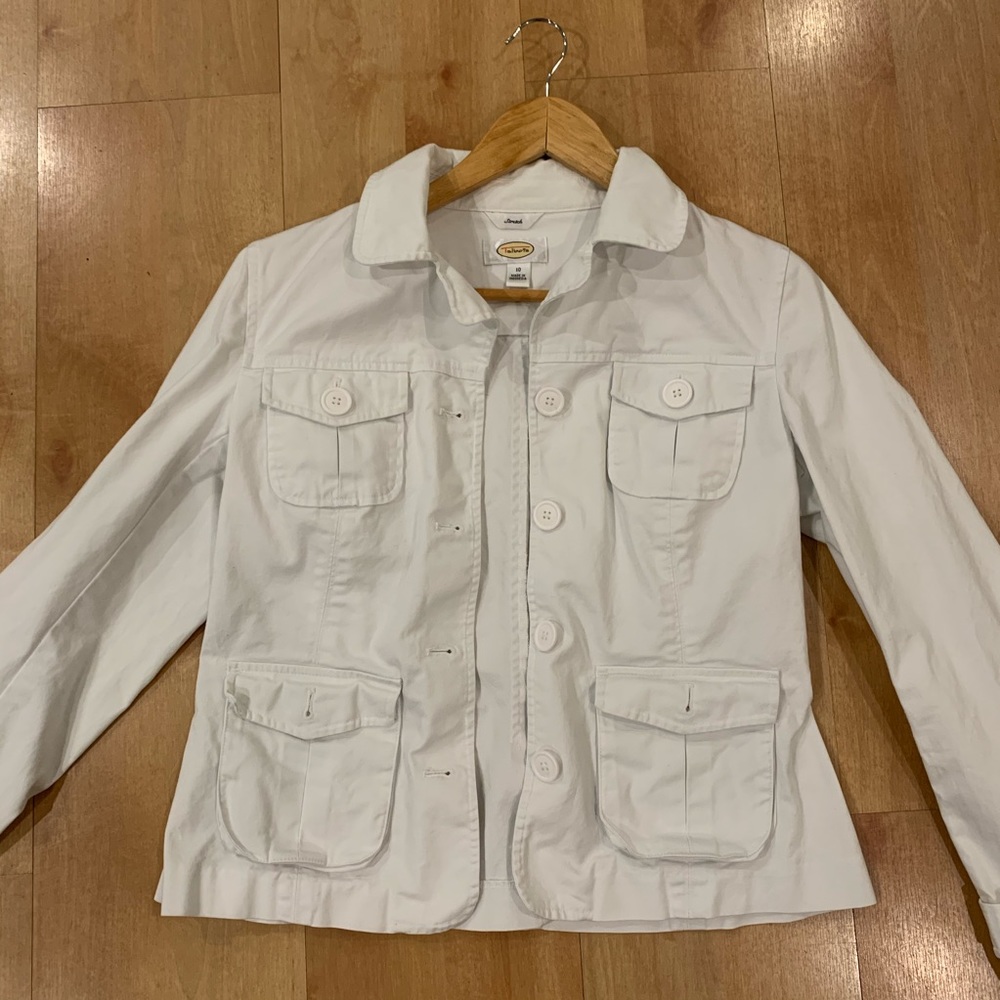 Talbots White Jacket size 10